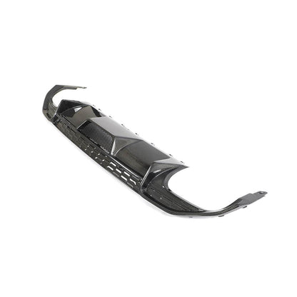 Rear bumper diffuser V1 (for S-Line Sedan 2020-2023, Carbon) for Audi A3 2020- - image 6