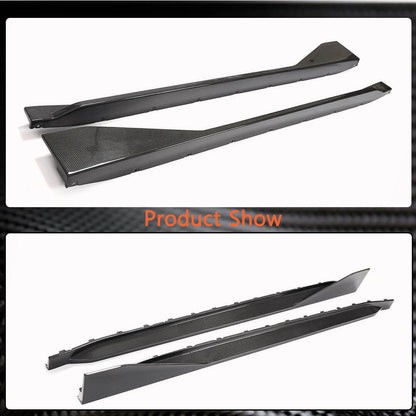 Side Skirt Extensions V1 (for G82/G83, Carbon) for BMW 4 Series G22/23/26 2020- - image 6