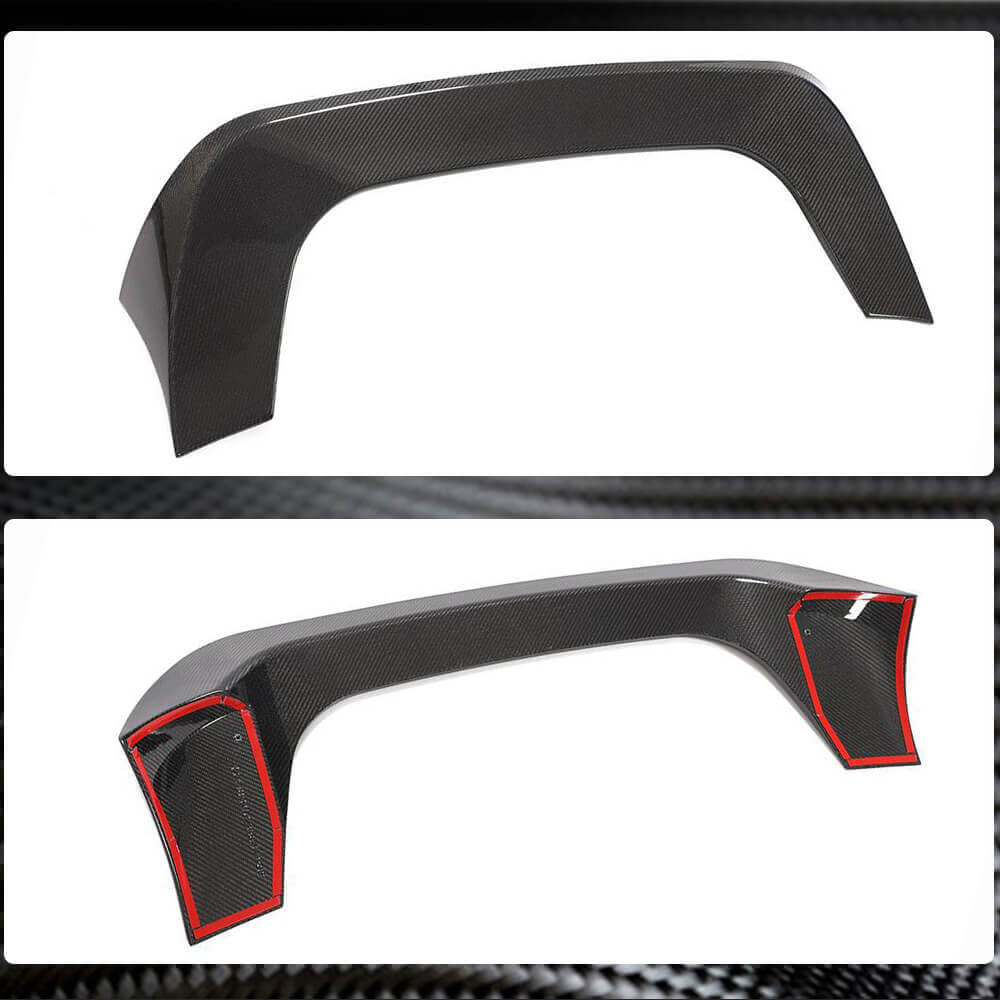 Rear Roof Spoiler Carbon Fiber V1 for BMW I3 2013-2022 - image 6