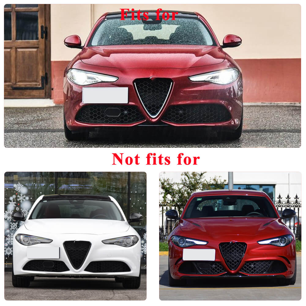Rear Bumper Diffuser V1 (for Base, Carbon) for Alfa Romeo Giulia 2016-2022 - image 6