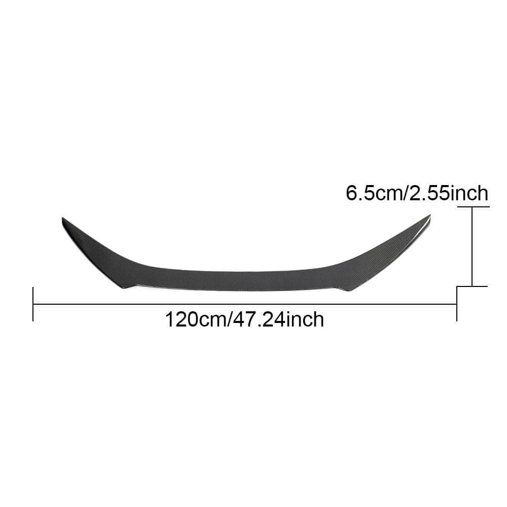 Spoiler (for RC F 2014-2018, Carbon) for Lexus RC 200t 2014- - image 6