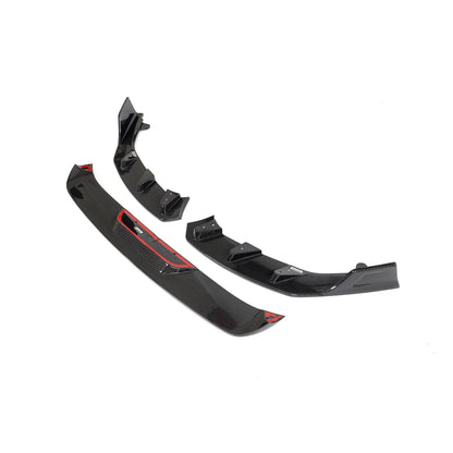 Front Bumper Lip Dry Carbon Fiber V4 (for G87) for BMW 2 Series G42 2021- - image 6