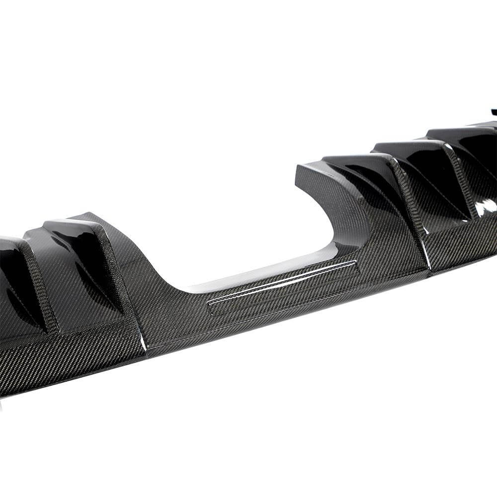 Rear bumper diffuser (Carbon) for Honda Civic HB 2021↗ year - image 6