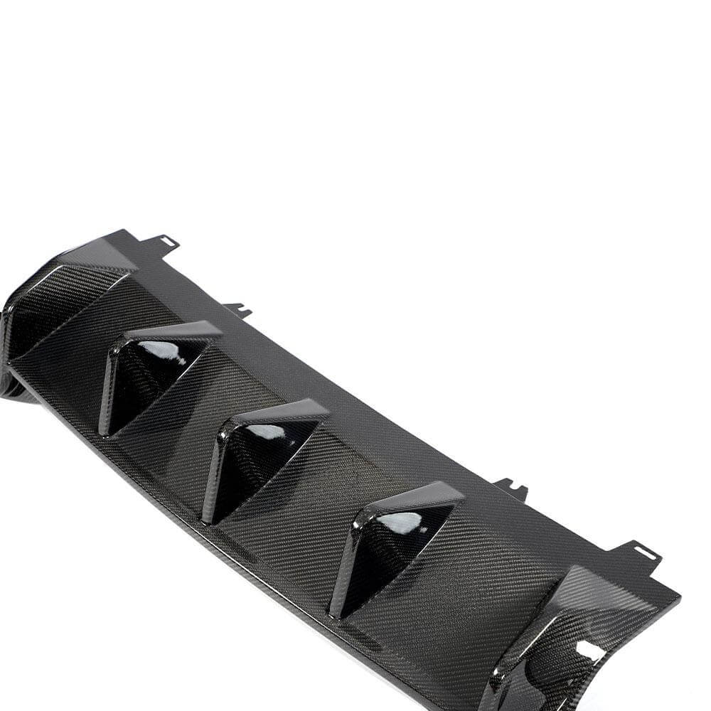 Rear bumper diffuser V2 (for S-Line 2021-2025, Carbon) for Audi A5 2016-2025 - image 6