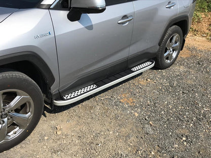 Side Steps Tayga V2 (2 pcs, Aluminum) for Toyota Rav 4 2019- - image 8