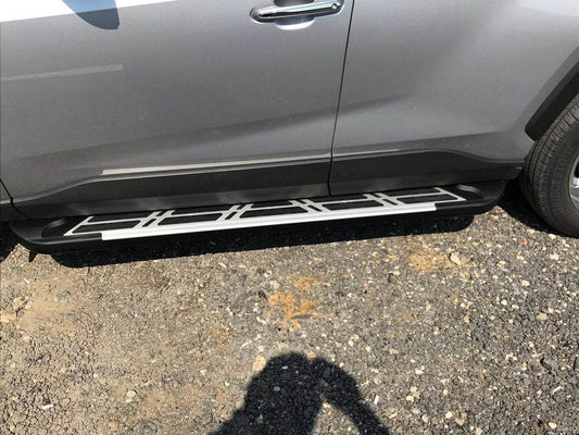 Sunrise side pad (2 pieces, aluminum) for Toyota Rav 4 2019- - Reelken Auto