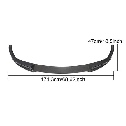 Front Bumper Lip V5 (for M-Sport 2018-2022, Carbon) for BMW 3 Series G20/21 2018- - image 7