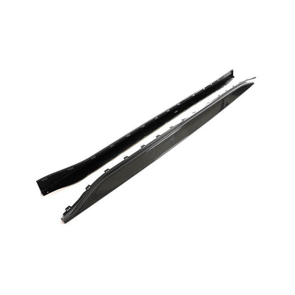 Side Skirt Extensions V5 (for G80, Carbon) for BMW 3 Series G20/G21 2018- - image 7