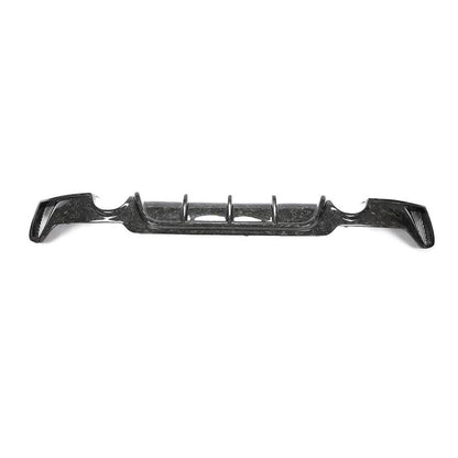 Rear Bumper Diffuser Carbon Fiber V3 (M-Sport) for BMW 4 series F-32 2012-2020 - image 7