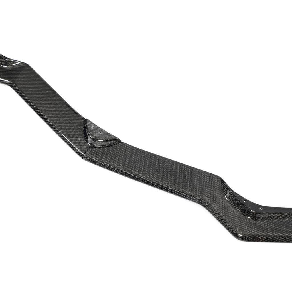 Front Bumper Lip Spoiler (2019-2022, Carbon) for Chevrolet Corvette C8 2019- - image 7