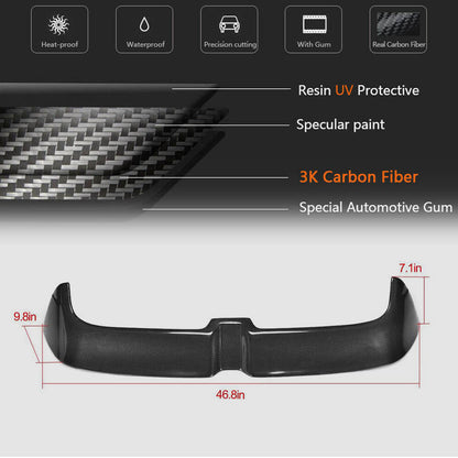 Spoiler V5 (for GTI/R HB, Carbon) for Volkswagen Golf 7/E-Golf - image 7