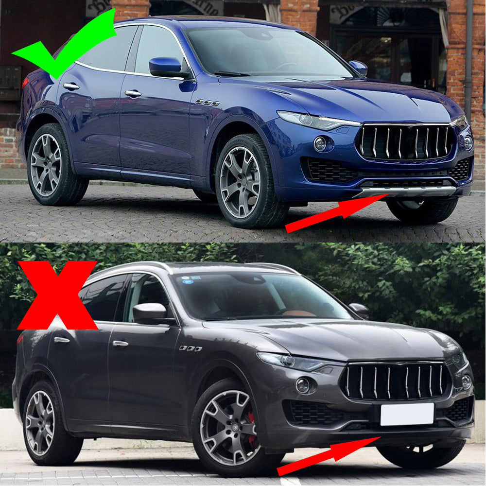 Front Bumper Lip V1 Add-on (for Base/S, Carbon) for Maserati Levante 2016- - image 7