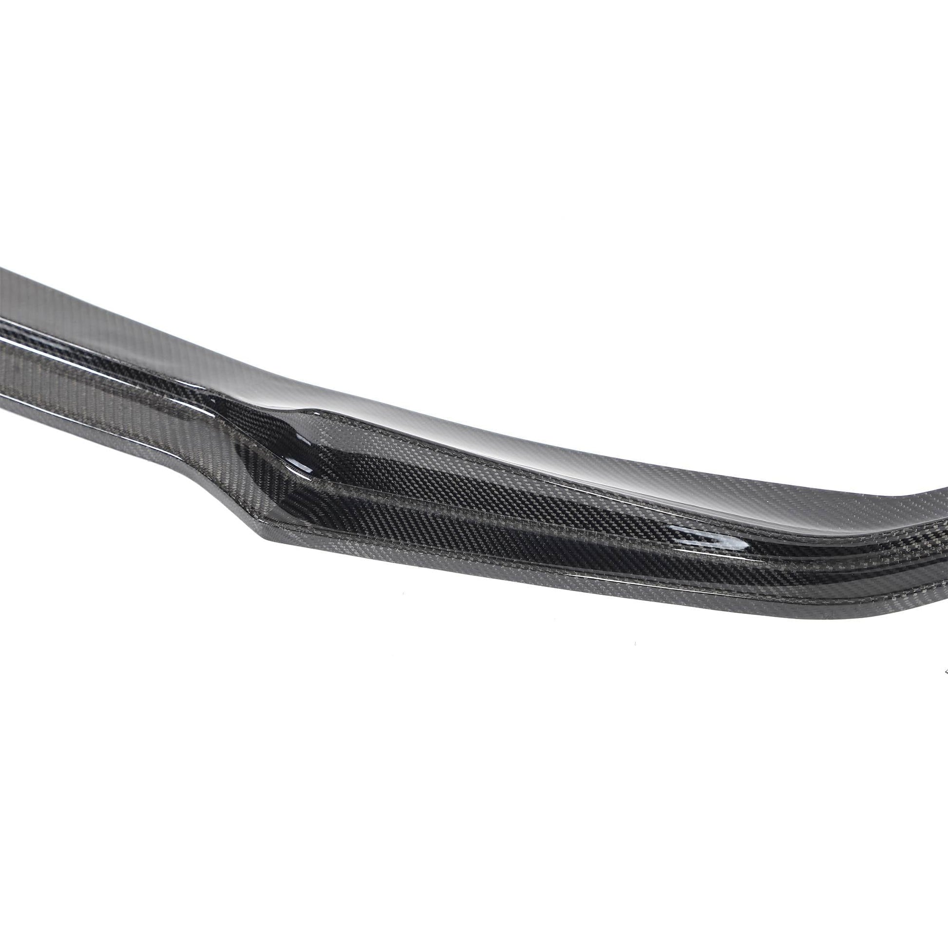 Front Bumper Lip V8 for M-Sport 2018-2022 Carbon for BMW 3 Series G20/G21 2018- - image 7