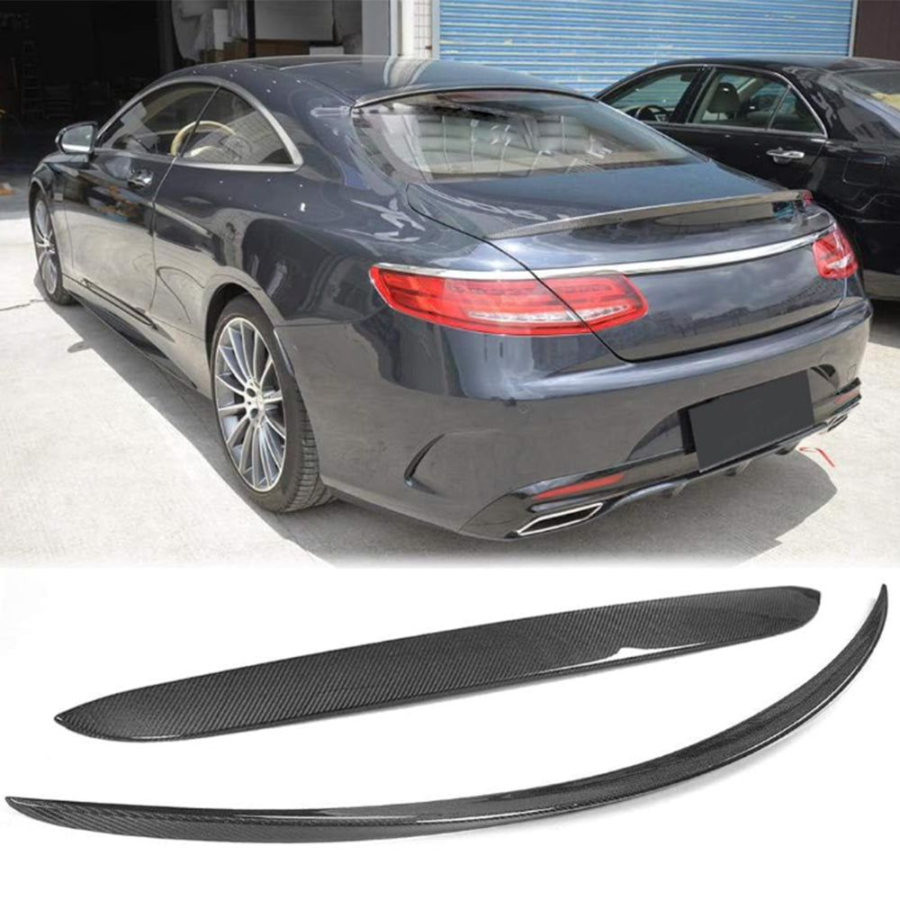 Spoiler V1 (Coupe, Carbon) for Mercedes S-class C217 Coupe 2014-2020 - image 7