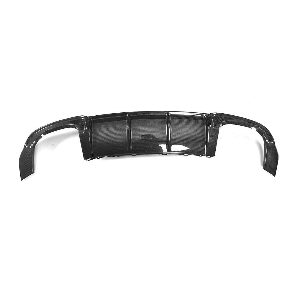 Rear bumper diffuser V4 (for S-Line Sedan 2017-2020, Carbon) for Audi A3 2012-2020 - image 7