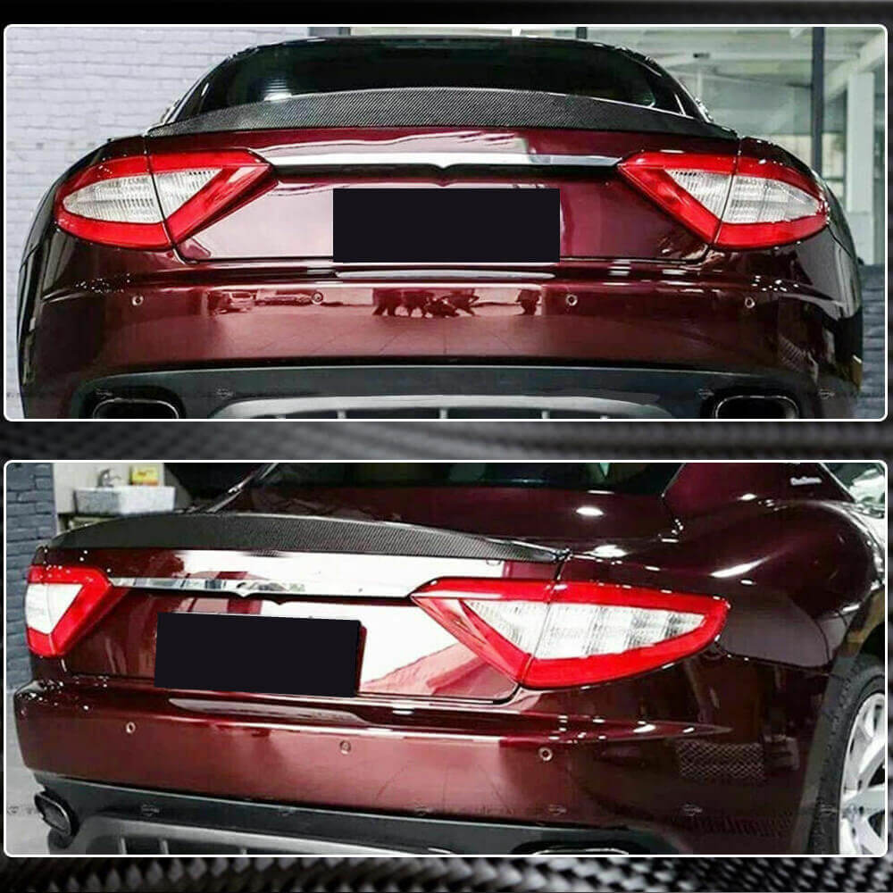 Rear Spoiler (Convertible, 2011-2013, Carbon) for Maserati GranTurismo 2007-2019 - image 7