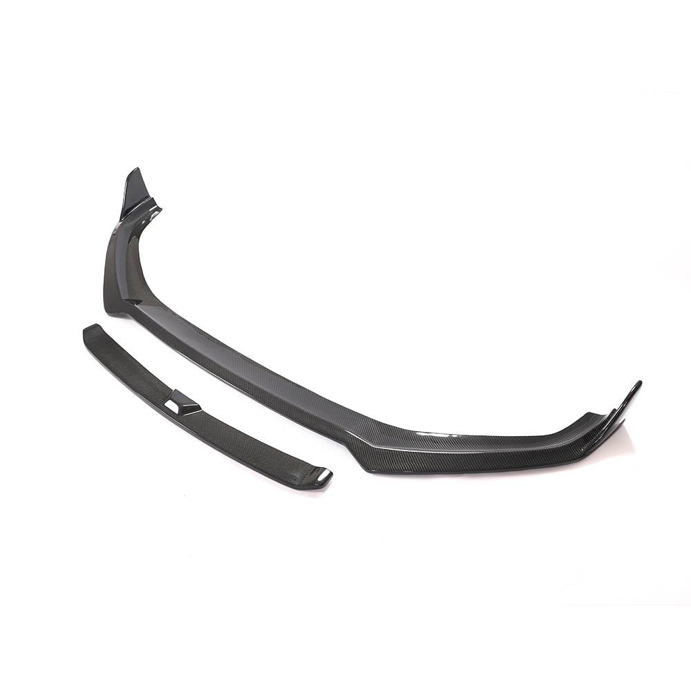 Front Bumper Lip V2 (for S-Line 2021-2025, Carbon) for Audi A5 2016-2025 - image 7