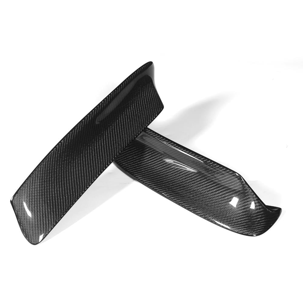Front Bumper Flap Extensions (for M3, Carbon) for BMW 3 Series E46 1998-2006 - image 7