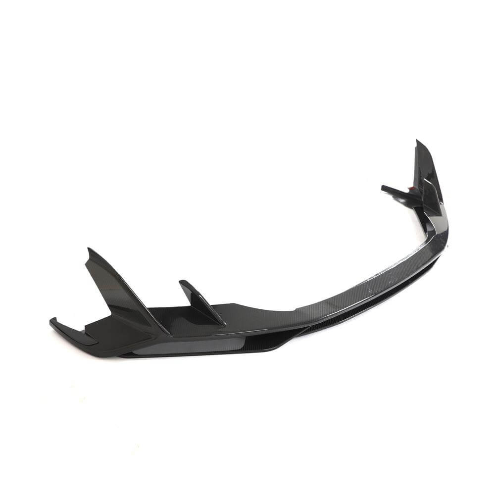 Front Bumper Lip V1 Overlay (Carbon) for Audi R8 2015- - image 7