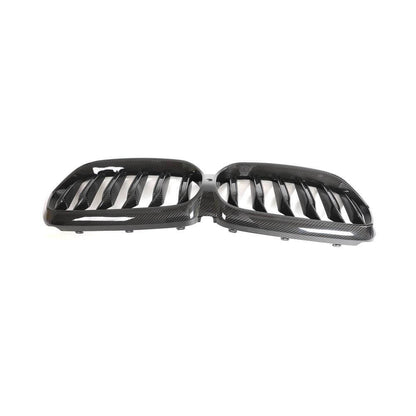M-Look V1 Kidney Grilles (2020-2023, Carbon) for BMW 6 Series G32 2017- - image 7