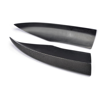 Rear Bumper Extensions Flap (for S-Line SD 2012-2016, Carbon) for Audi A3 2012-2020 - image 7