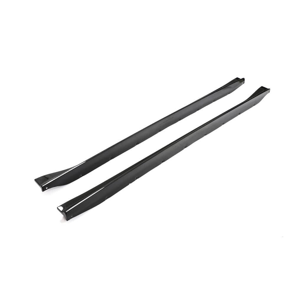 Side Skirt Extensions V1 (for G80, Carbon) for BMW 3 Series G20/G21 2018- - image 7