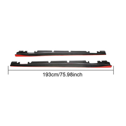 Side Skirts V2 (for HB, Carbon) for Mercedes CLA C117 2013-2019 - image 7