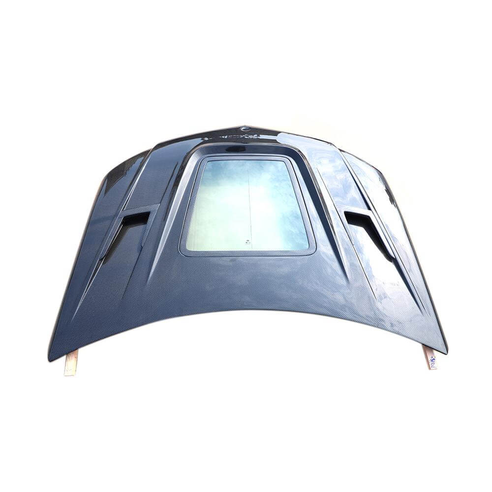Hood 2012-2014 (Carbon) for Mercedes C-class W204 2007-2015 - image 7