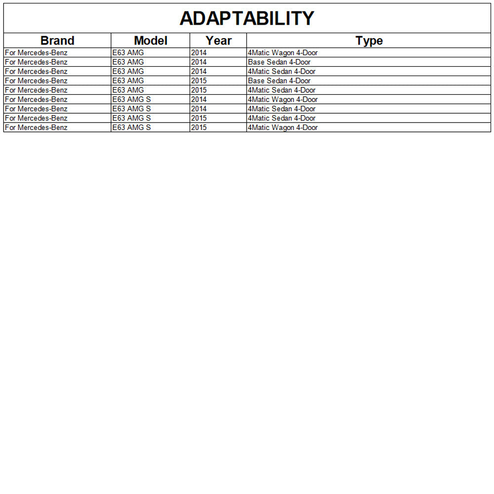 Front bumper lip for E63 AMG 2013-2016 Carbon for Mercedes E-сlass W212 2009-2016 - image 7