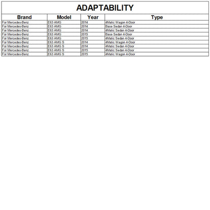 Front bumper lip for E63 AMG 2013-2016 Carbon for Mercedes E-сlass W212 2009-2016 - image 7