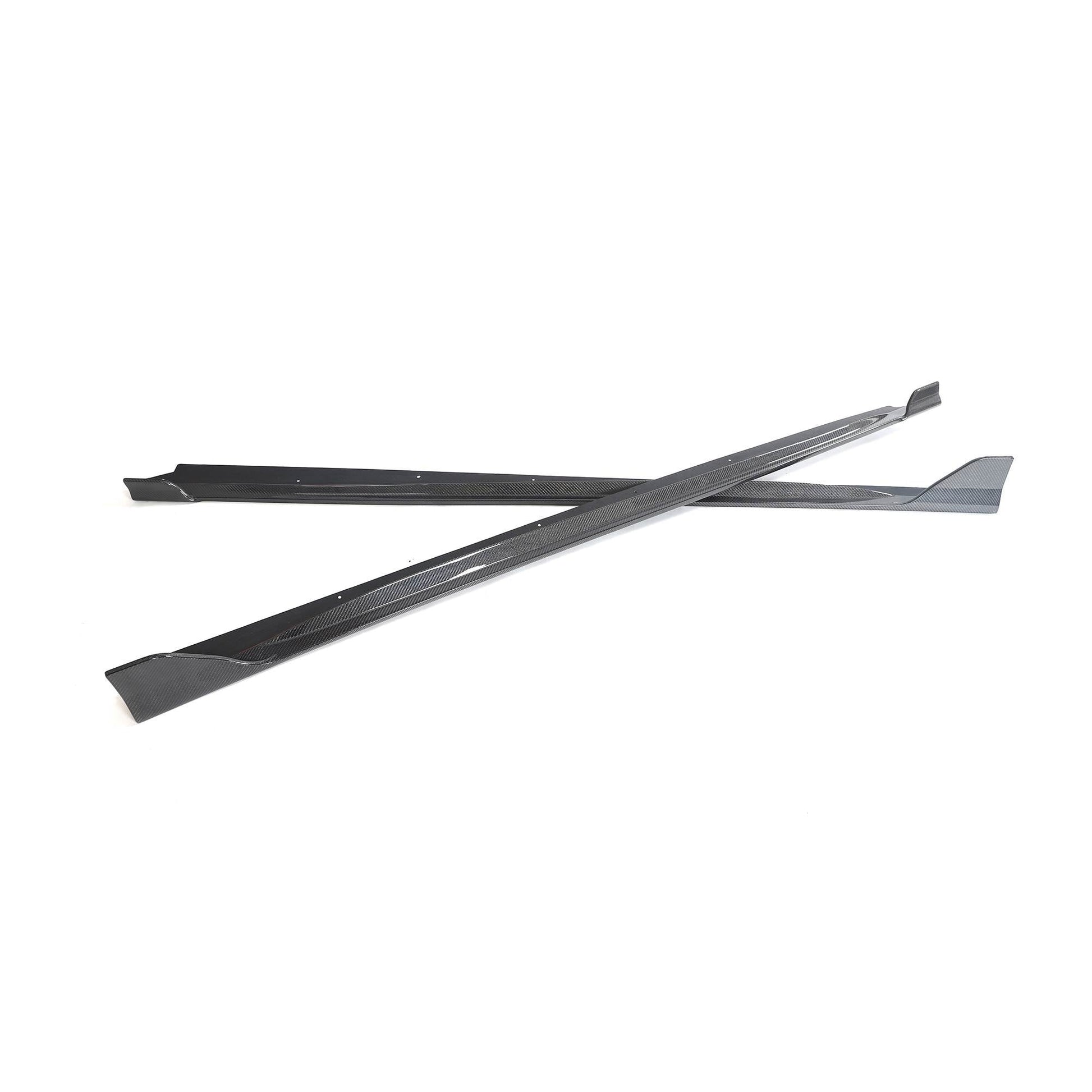 Side Skirts (for RC F 2014-2018, Carbon) for Lexus RC 200t 2014- - image 7