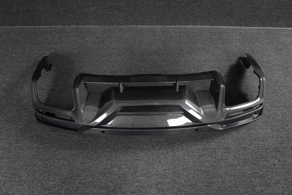 Rear Bumper Diffuser (Carbon) for Ford Mustang 2024- - image 7