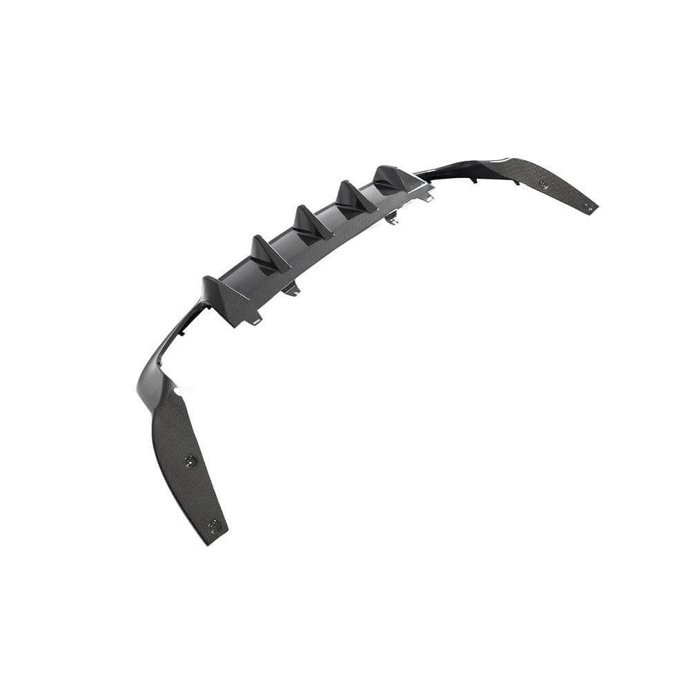 Rear bumper diffuser V2 (for S-Line 2021-2025, Carbon) for Audi A5 2016-2025 - image 7