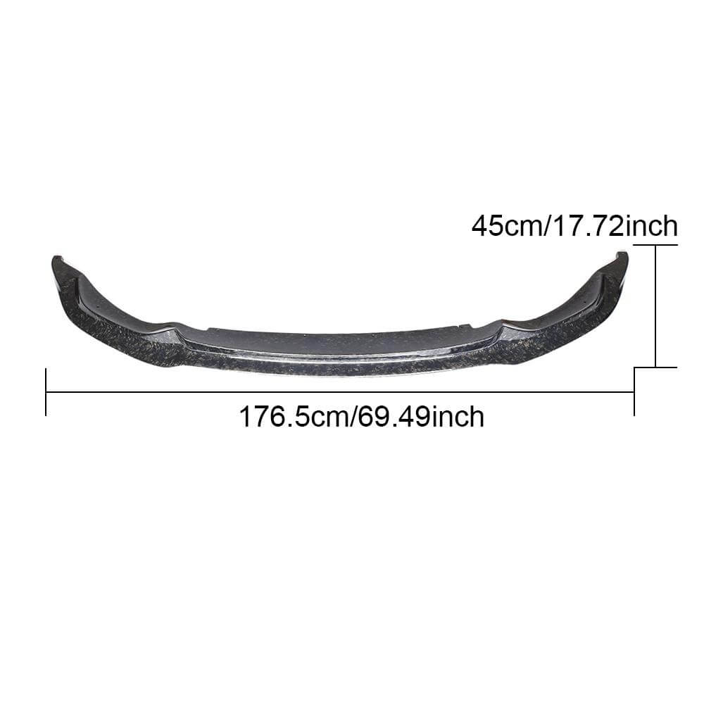 Front Bumper Lip Carbon Fiber V14 (for F80) for BMW 3 series F-30/31/34 2012-2019 - image 7