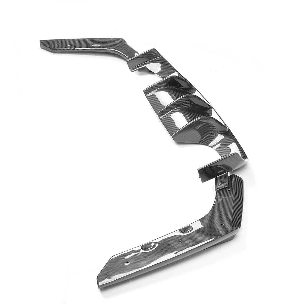 Rear Bumper Diffuser V6 (for F82/F83, Carbon) for BMW 4 Series F-32 2012-2020 - image 7