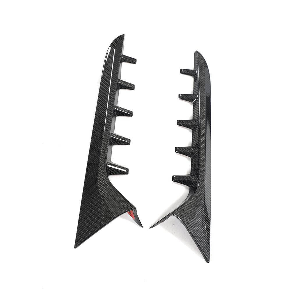 Spoiler V1 (for SW, 3 pcs, Carbon) for Audi A6 C8 2018- - image 7