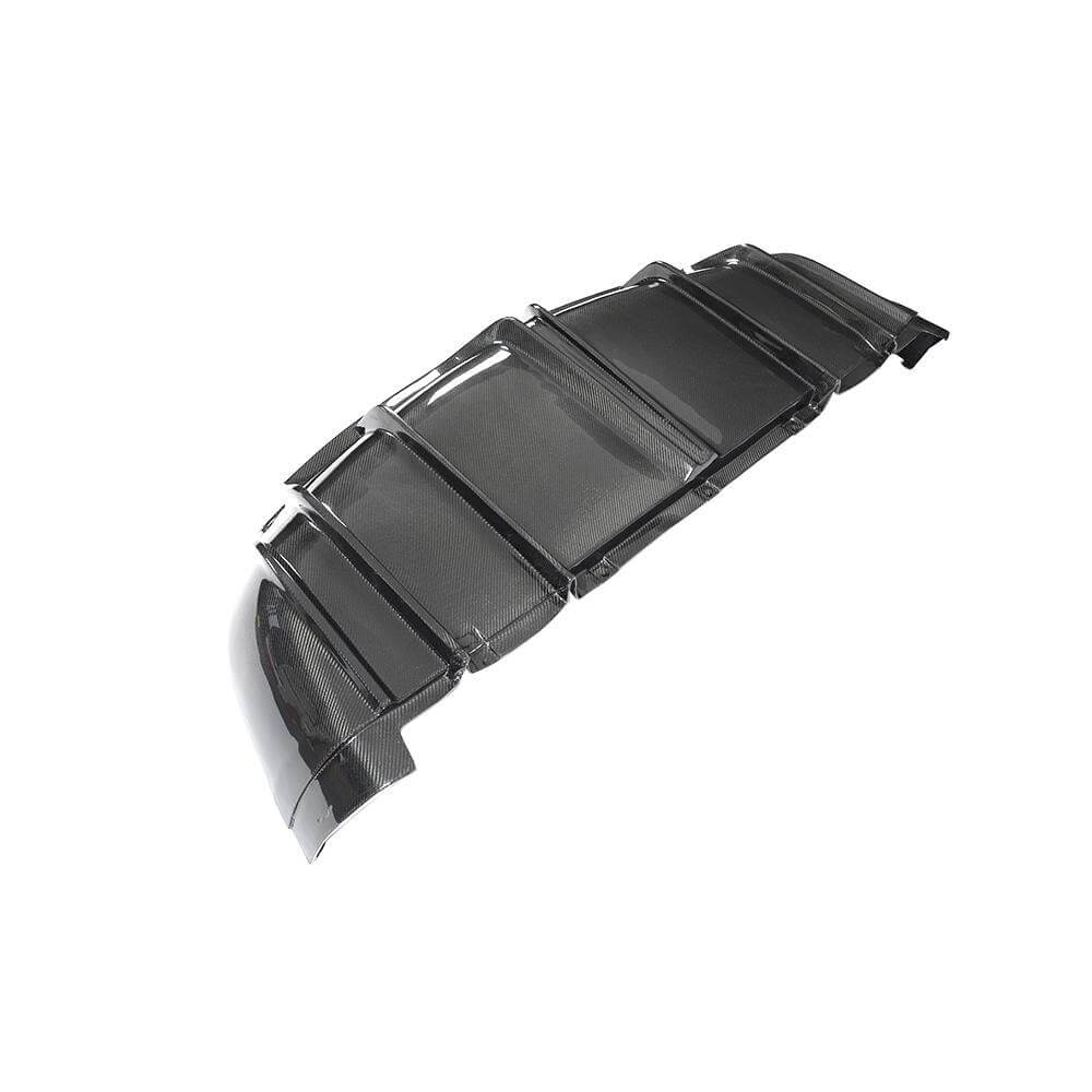 Rear Bumper Diffuser Carbon Fiber (for Plaid 2022-2024) for Tesla Model X - image 7