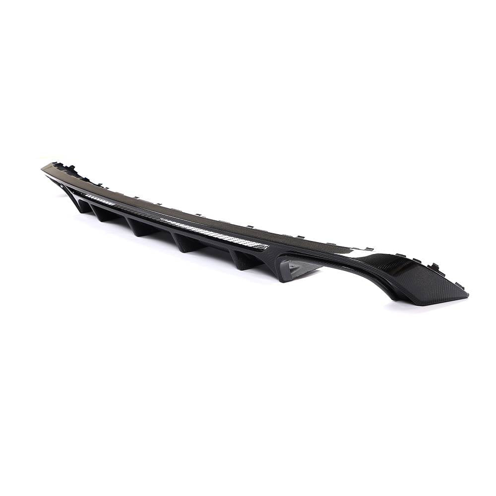 Rear bumper diffuser V3 (for S-Line 2016-2020, Carbon) for Audi A5 2016-2025 - image 7