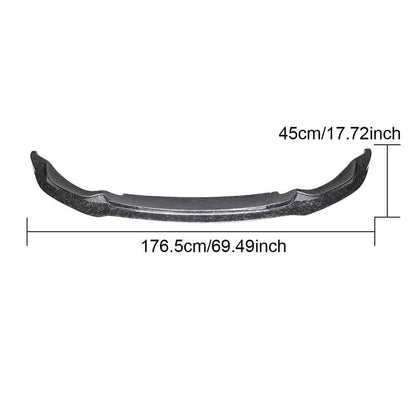 Front Bumper Lip Carbon Fiber V14 (for F82/F83) for BMW 4 series F-32 2012-2020 - image 7