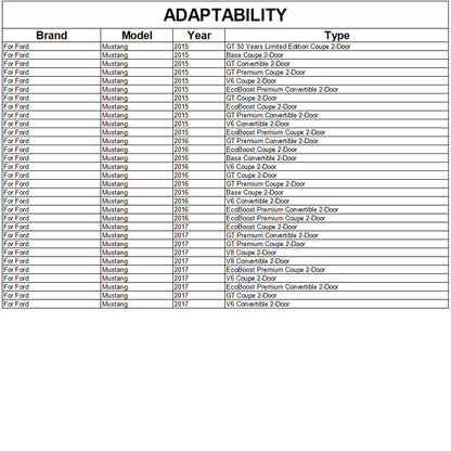 Side Skirts V2 (Carbon) for Ford Mustang 2015-2023 - image 7