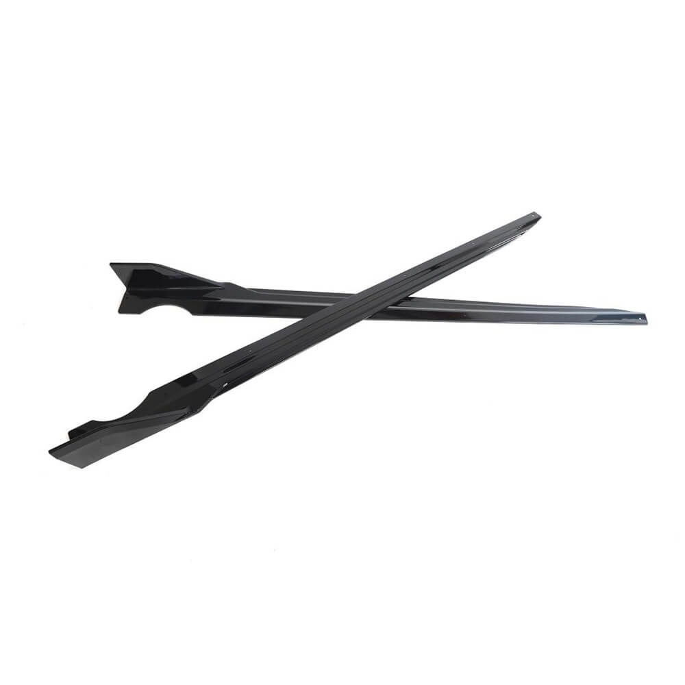 Door sills V3 (Gloss Black) for BMW X5 G05 2019- - image 7