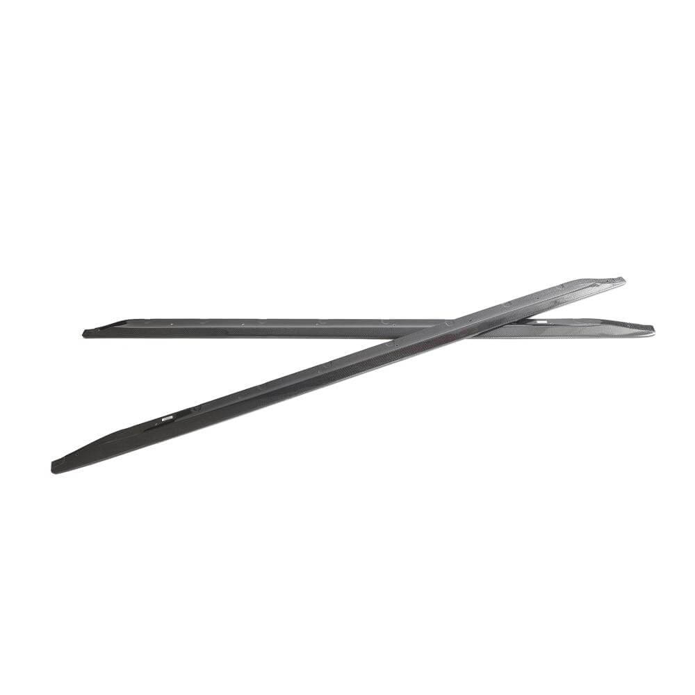 Side Skirt Extensions V3 (for G80, Carbon) for BMW 3 Series G20/21 2018- - image 7