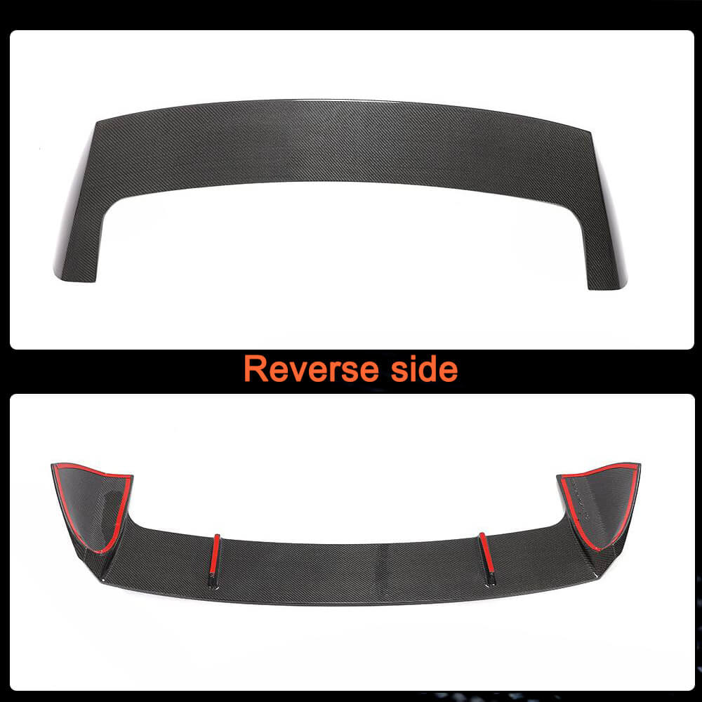 Rear window spoiler V4 (Natural carbon) for BMW X5 G05 2019- - image 7