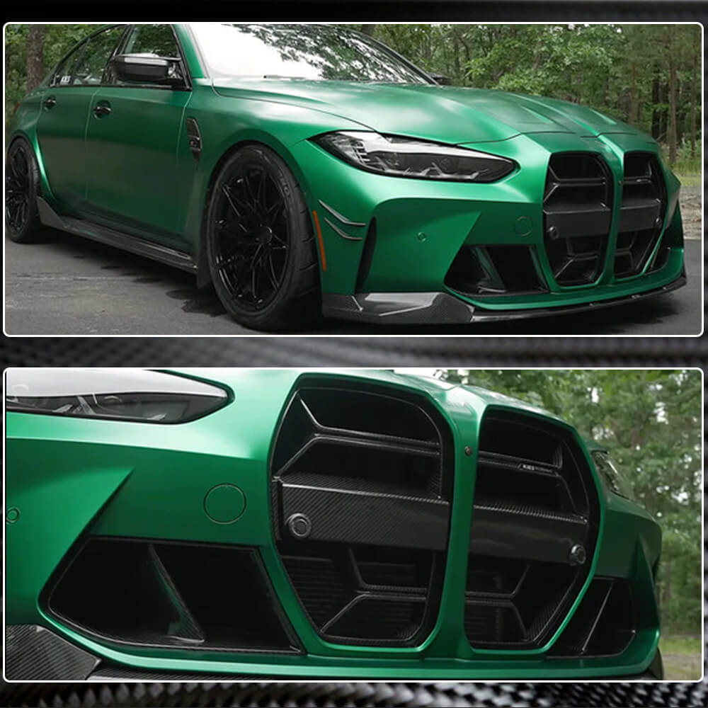 Grilles V4 (for G80, Carbon) for BMW 3 Series G20/G21 2018- - image 7