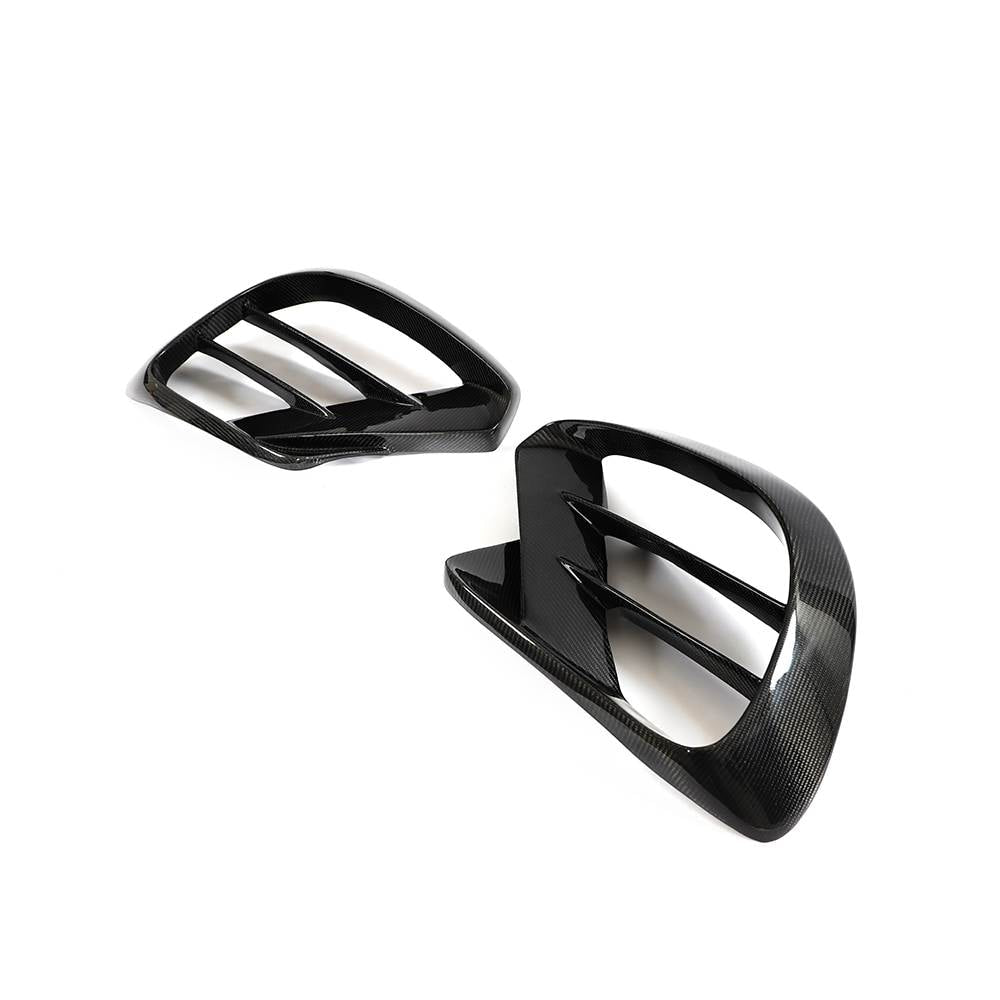 Covers on the front bumper (GLE63 AMG, Carbon) for Mercedes GLE coupe C292 2015-2019 - image 7