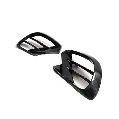 Covers on the front bumper (GLE63 AMG, Carbon) for Mercedes GLE coupe C292 2015-2019 - image 7
