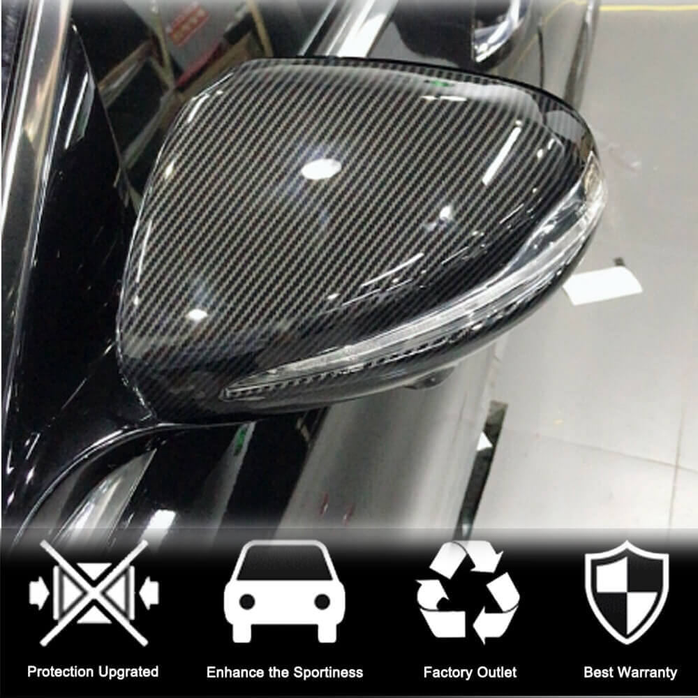 Mirror Covers V2 (Carbon) for Mercedes C-сlass W205 2014-2021 - image 7