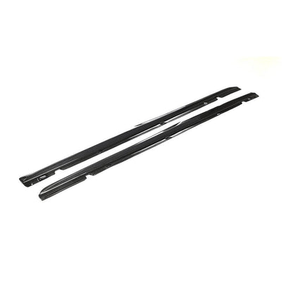 Side Skirts V4 (for C43/C63 AMG 2015-2019, Carbon) for Mercedes C-сlass W205 2014-2021 - image 7