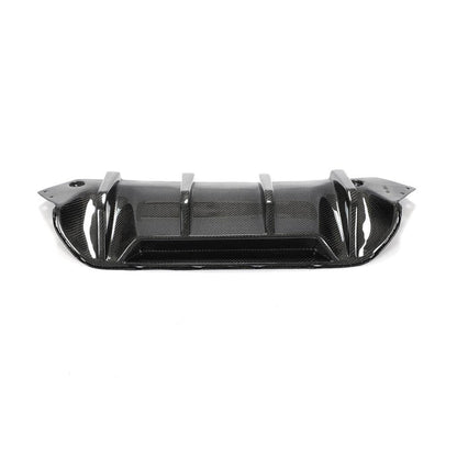 Rear Bumper Diffuser V1 for M-Sport/M5 F90 (Carbon) for BMW 5 Series G30/G31 2017-2023 - image 7