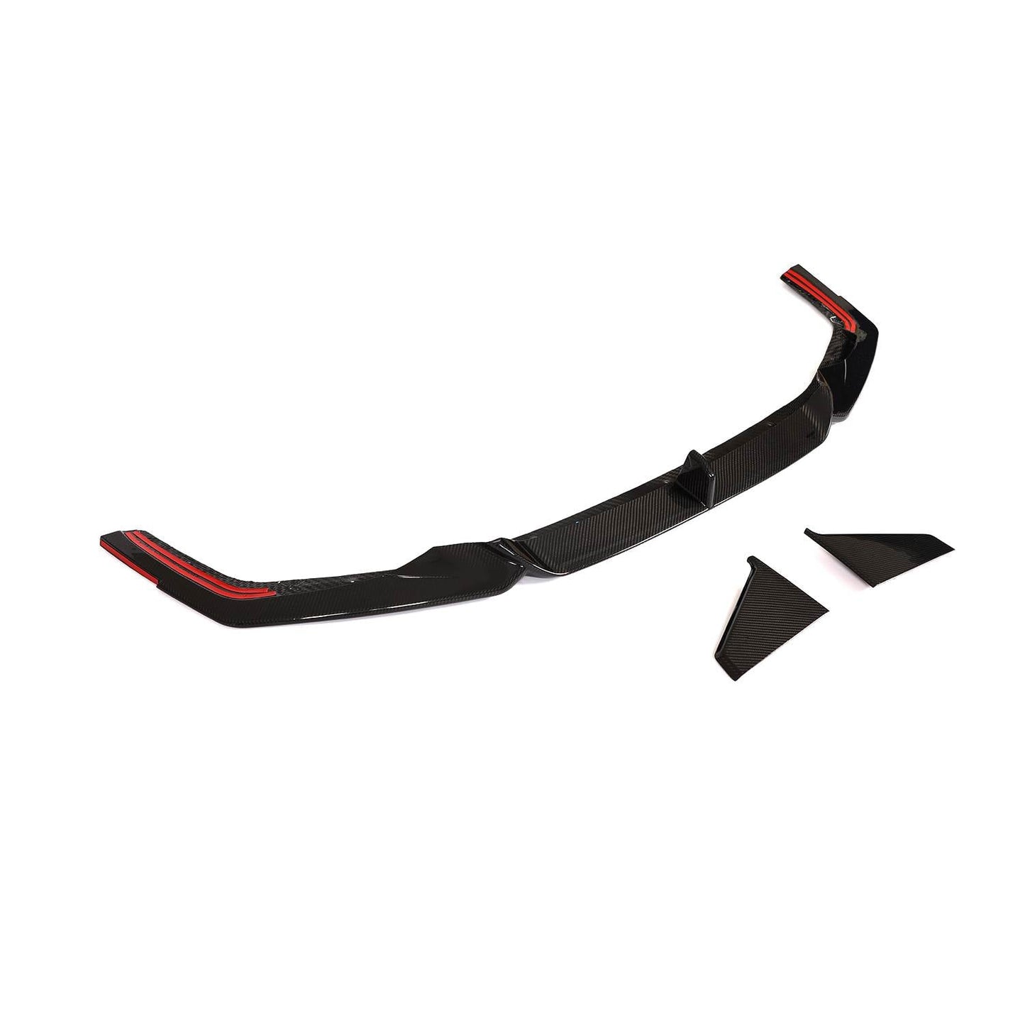 Front Bumper Lip V2 (for RS7, Dry Carbon) for Audi A7 2018- - image 7